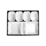 돌산멜라민 칠기 도시락 9호 고급형 9P DS-202 DS-6339 DS-6114 : 미즈프레소