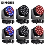 무대조명 무빙 헤드 라이트 무대 스포트라이트 빔 DJ 나이트클럽 디스코 Dmx512, 19X15W, 19X40W 워시 줌, RGBW, 로트당 6 개 : 진화상사2