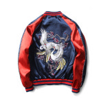 항공점퍼 봉황 빈티지 오리지널 자켓 긴팔 자수 스카잔 : 이타임샵