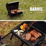 EVOKE BARREL 바베큐 스토브 BBQ 스토브 숯불그릴 바비큐 그릴 : 네오재팬스토어