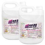 크로바 페브린 패브릭 섬유탈취제 대용량 업소용 말통 4L x2 : 크로바세제