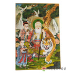 산신탱화 2자X3자 : 제천불교백화점