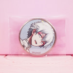 미개봉 애니플렉스 페이트 FATE 그랜드 오더 영기소환 캔뱃지 샤를 앙리 상송 굿즈 : 핑크스톰