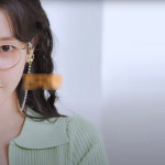 [핸드메이드] 크리스탈 샤인 하트&진주 체인 안경줄 마스크줄 아이유 패션 : 내눈에반하다