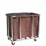 세탁물카트 빨래바구니 분리형 옷수거 바스켓 보관함 : 구대스코몰