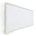 스크린유리칠판 시공 맞춤 제작 설치 빔프로젝터 판서겸용 화이트 자석 원목 유리보드 : 바른 칠판제작공장