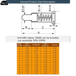 10pcs 핀 커넥터 포고핀 배터리 스프링 장착 접촉 니들 PCB 2.033.544.555.56.57MM 테스트 프로브 : 골드마이닝실버