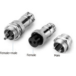 항공 코어 에어 플러그 소켓 버트 배선 케이블 전원 커넥터 원형 소켓 GX20 GX12 GX16 2 핀 3 핀 4 5 6 7 8 9 10 12 1415 핀 : 골드마이닝실버