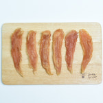 닭안심살 져키 80g 강아지 수제 간식 노견 다이어트 저지방 저칼로리 소형견 육포 : 명랑견생