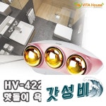 한빛 핫돌이 히터 3구 HV-4223 사워실 침실 난방 V : 드림소리