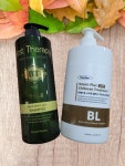 더 베스트 테라피 샴푸 1,000ml + 더 베스트 키토산 트리트먼트 1,000g = 셑트구성 / 손상모발 홈케어 전용 : 하늘헤어재료