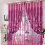 발코니 고급 개 웨딩 스타일 암막 양면 유럽 룸 바닥 F8300 현대 침실 거실 커튼 : 오박사 market