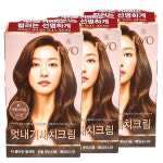 려 우아채 멋내기 새치크림 염색약 6C 커피브라운 x3개 : 맥스베스트