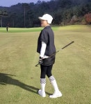 골프패딩스커트 투인원 레깅스 여성골프겨울스커트 기모치마 바지 : 필드가