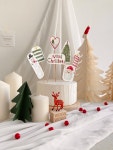 christmas_drawing cake topper 드로잉케이크토퍼 : 우아우아.