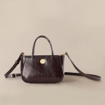 꼬떼드무아 Cotedemoi Ecrin petit tote bag - Chocolate brown 에크랑 쁘띠 토트백 미니백 초콜렛브라운 : 꼬떼드무아
