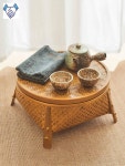 손님 전통 다도 다과상 대나무 소반 찻상 : FAIR PRICE