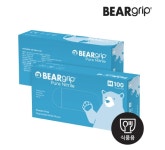 Bear grip 니트릴 glove (최소2팩) 식약청인증 : 영동과학세이프티
