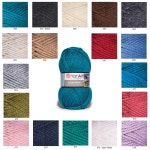 자이언트얀 망고실 뜨개실 가방  여성니트 Yarnart 알파인 맥시 원사 250gr-105mt 부피가 큰 Chunky 양모 DIY 뜨개질 크로 셰 랩 비니... 