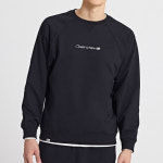 [국내 매장판] 뉴발란스 뉴발 클래식 남녀공용 맨투맨 블랙 NBNCB13053 : 브크스