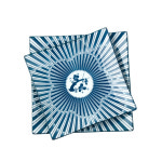 일식식기 블링 매화꽃 정사각접시 도자기 그릇 : 형제주방몰