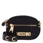 [정품] MOSCHINO 모스키노 블랙 패턴 숄더백 새들백 랩가방 명품크로스백 : 골든에비뉴