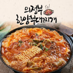 리뉴얼 의정부 한양식당 40여년의 세월을 지킨 부대찌개 1000g x 2개 : 주도쇼핑