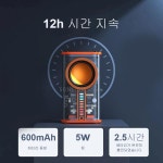 배터리 복원기 TONLISH 투명 사이버 펑크 메카 TWS 무선 블루투스 스피커, 사운드 라이트 리듬 서브 우퍼 내장 소음 마이크, K07 : 가온 직구몰2