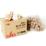 자작나무장작 국산 참나무 불멍 캠핑 야외 바베큐 : 삼남매슈퍼