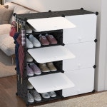 오픈 구두 장식 운동화 신발장 신발수납장 폴딩 공간박스 현관 좁은현 수납함 보관함 : 편리미엄샵