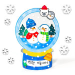 겨울 감성 스노우볼 만들기 : 차이의 놀이