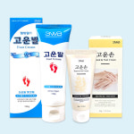 웰빙헬스 고운발+고운손 세트/핸드크림 풋크림 보습 : 방스샵