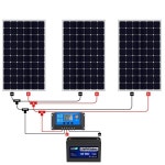 가정용 태양광 발전 패널 키트 270W 시스템 와트 : 유진 종합 상사