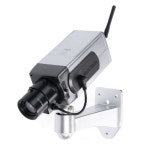 주차장 마트 경고 주의 모형 회전형 CCTV LED 고정형 감시 매장 카페 보안 : IY스포츠