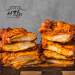 서락비 초벌 숯불 닭갈비 순살 춘천 택배 캠핑요리 500g : 설악막국수춘천닭갈비