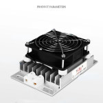 AC220V 50-200W 알루미늄 합금 히터 PTC 팬 인큐베이터 전력 장비 열 분산 용 축 1 개 : 공구공구창고