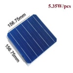 PERC  200W 5.35 V 단결정 태양 전지  충분한 와이어 W 패널 diy 키트 40 피스 : 유진 종합 상사