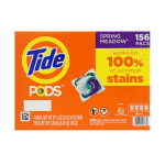 타이드 팟 스프링 메도우 세탁 세제 팩 156팩 Tide : 올댓포미