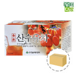 청솔 산수유차 20스틱 1BOX (20개입) : 담터다방