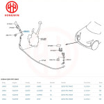 액추에이터 펌프 헤드 램프 클리닝 워터 스프레이 제트 28641-5UA0A RH 28642-5UA0A LH 닛산 QX50 VQ25HR 용 : 공구공구창고