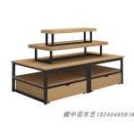 매장 행거 진열대 디스플레이 선반 플로잉 테이블 슈퍼마켓 아일랜드 캐비닛 문구 모자 및 아기 애완 동물 상점 의류 더미 : 이안프렌즈