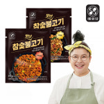 해화당 참숯불맛난고기 간장맛3팩 + 고추장맛3팩 : 올더야미