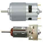 고출력 대형 토크 모터 싱글 더블 볼 베어링 기어 775 795 895 DC 12V  24V 3000-12000RPM 5mm 샤프트 : 북경삼촌시즌8