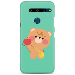 LG G8 케이스 리틀베어 사과 : 라비케이스