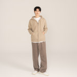 니트후드집업 남자 겨울 걸치기좋은 후디 집업 니트 가디건 : 하우스876