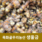 25년 곡성산 생울금 등급별 생강황 1kg : 목화골 우리농산