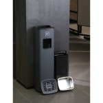 야외용 재떨이 흡연장 쓰레기통 공용 스텐 휴지통 : 직구아르