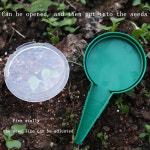 씨앗 파종기 배육원 도구 5 크기 조절 가 시드 쏘어 디스펜서 구두방석 삽입기 정원 모태곰이 야채 농장 식물 공급품. : 엠엔제이22