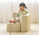 도담도담 아란 아기쇼파 유아 거실 바른자세 1인 소파 : 도담도담플레이