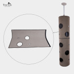 캣트리 외부카페트 (전망대세트 리필) - 톡톡팩토리 고양이 캣타워 : 톡톡팩토리